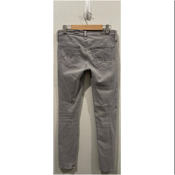 ADRIANO GOLDSCHMIED The Legging Ankle Super Skinny Ankle Grey Jeans - Picture 5 of 6